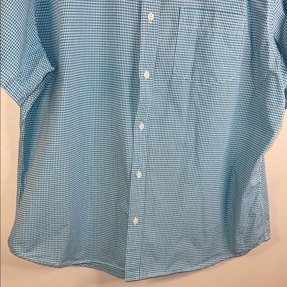 EUC Men’s Old Navy Blue Gingham Button Down Shirt Size XXL #68 - Picture 5 of 8